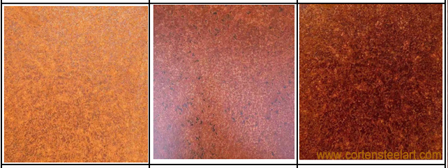 rough feel surface corten texture