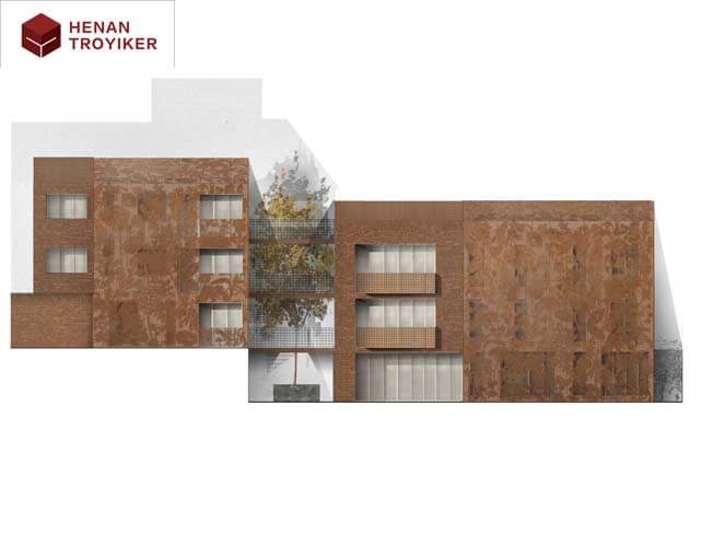 How to build one corten apartment?