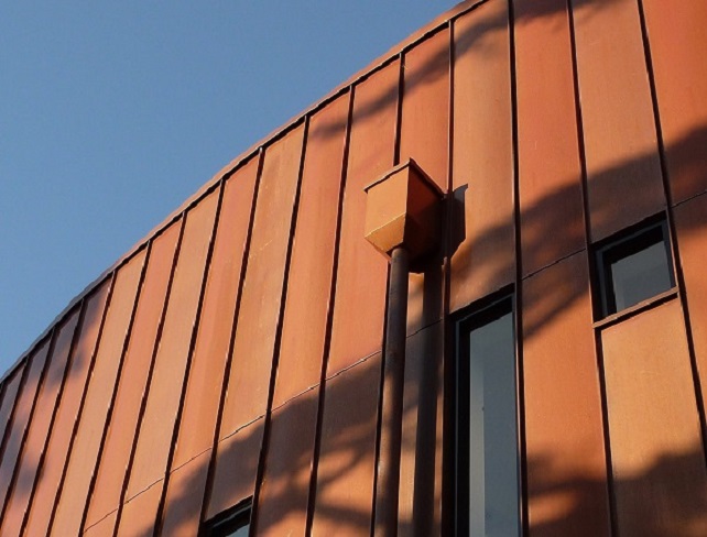 corten steel wall cladding