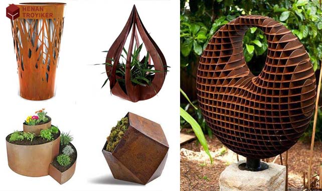 modern outdoor planters