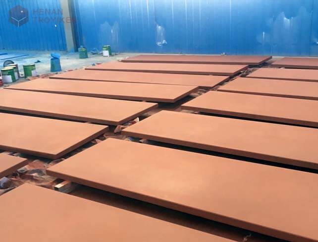 Cor-ten indoor wall cladding panel