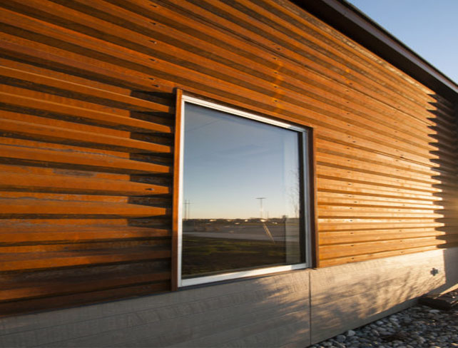 Weathering corten steel corrugated RIB Panel