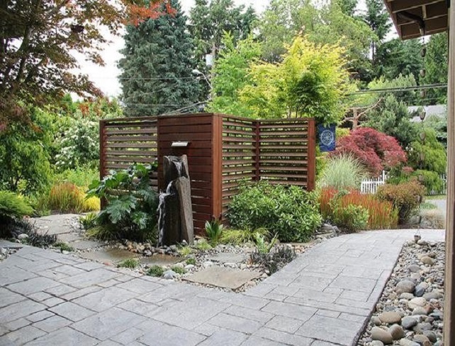 corten steel garden screen